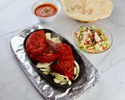 Foto: Murg Tandoori mit Knochen