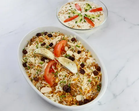 Foto: Murg Tadsch Mahal Biryani